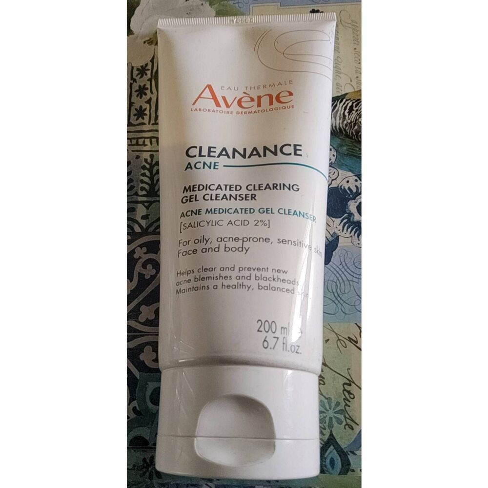 AVENE CLEANANCE Acne Medicated Clearing Gel Cleanser~6.7 fl.oz.